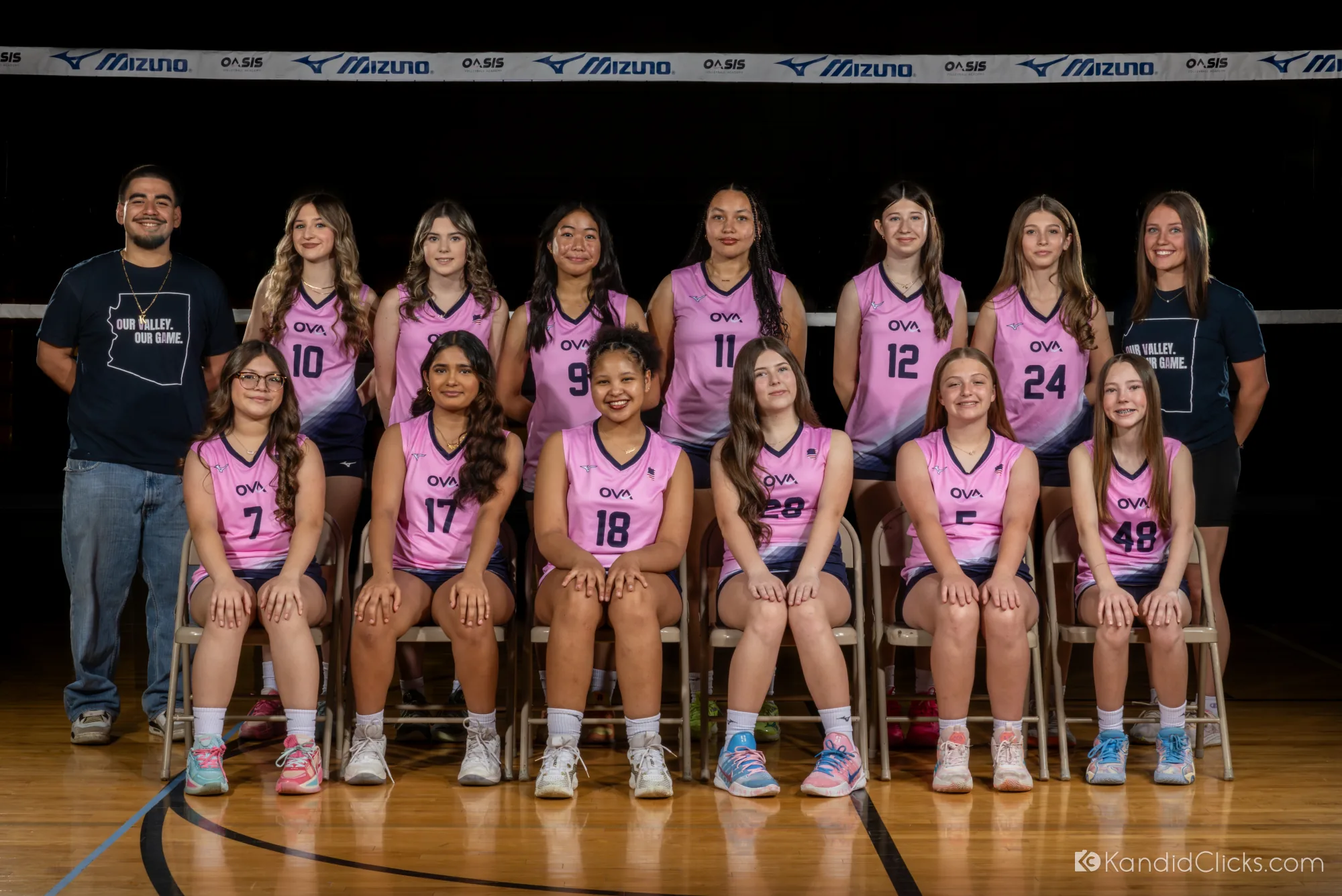 14U Select team photo